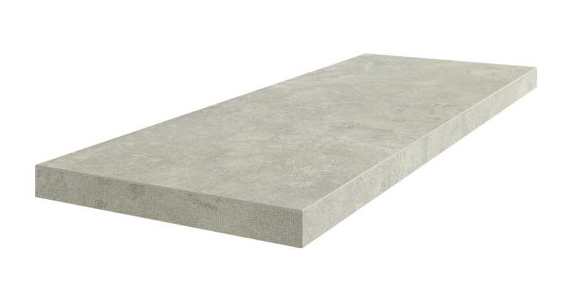 Ступень угловая правая ColiseumGres Malpensa Grey 33x90