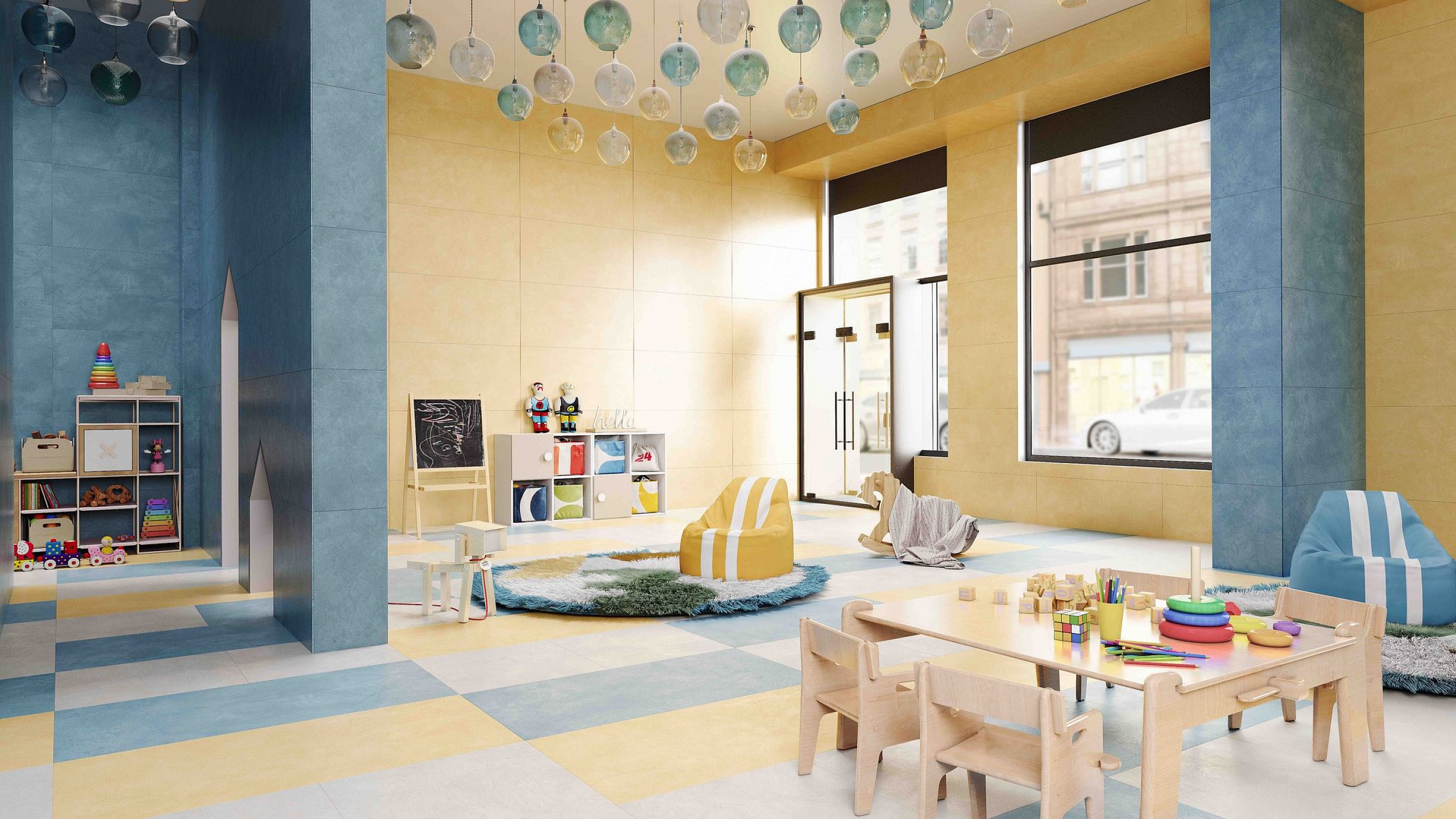 Плинтус Estima SR02 Spectrum Blue 7x60 голубой