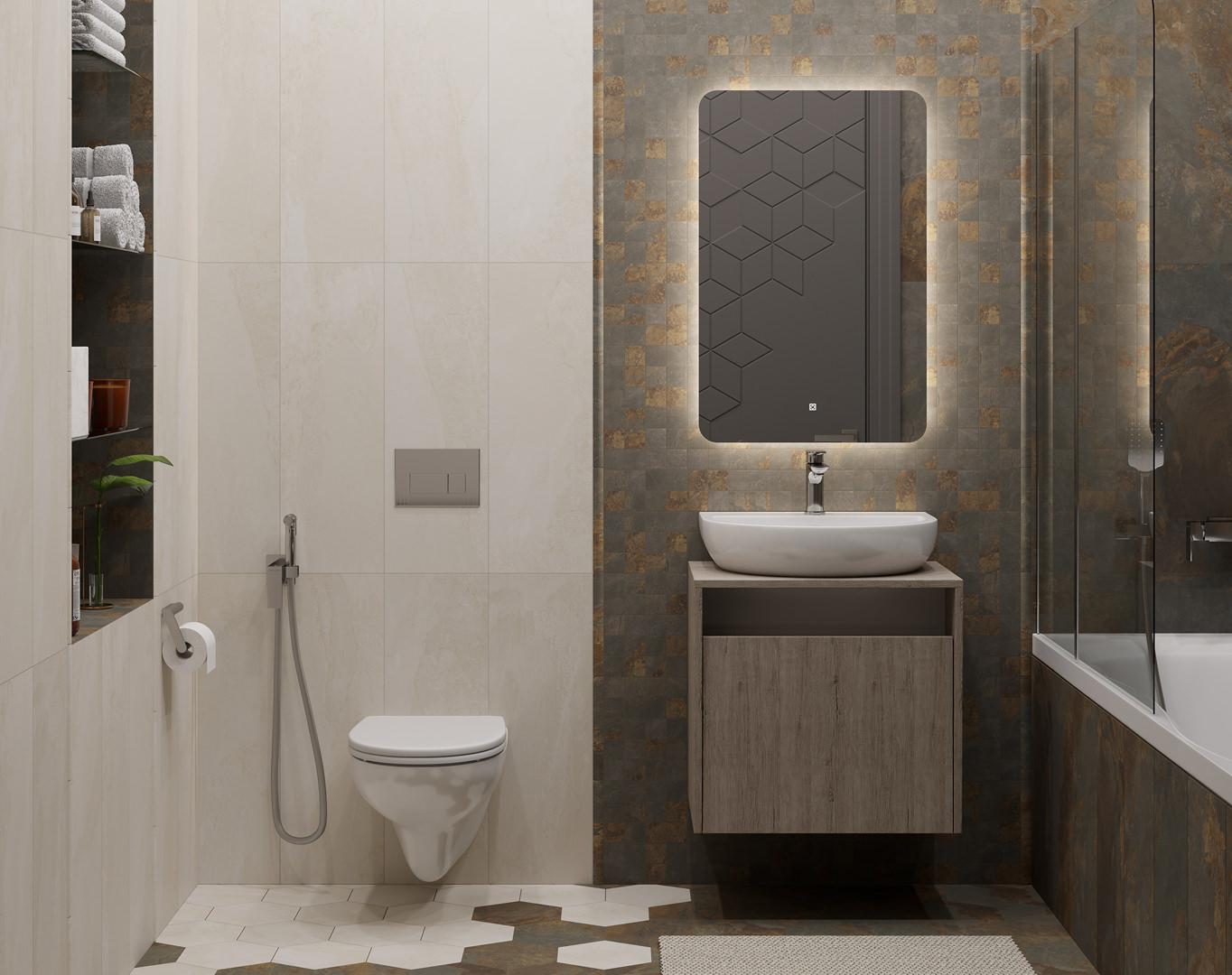 Керамическая плитка Kerama Marazzi SG23033N Рамбла коричневый 20x23,1