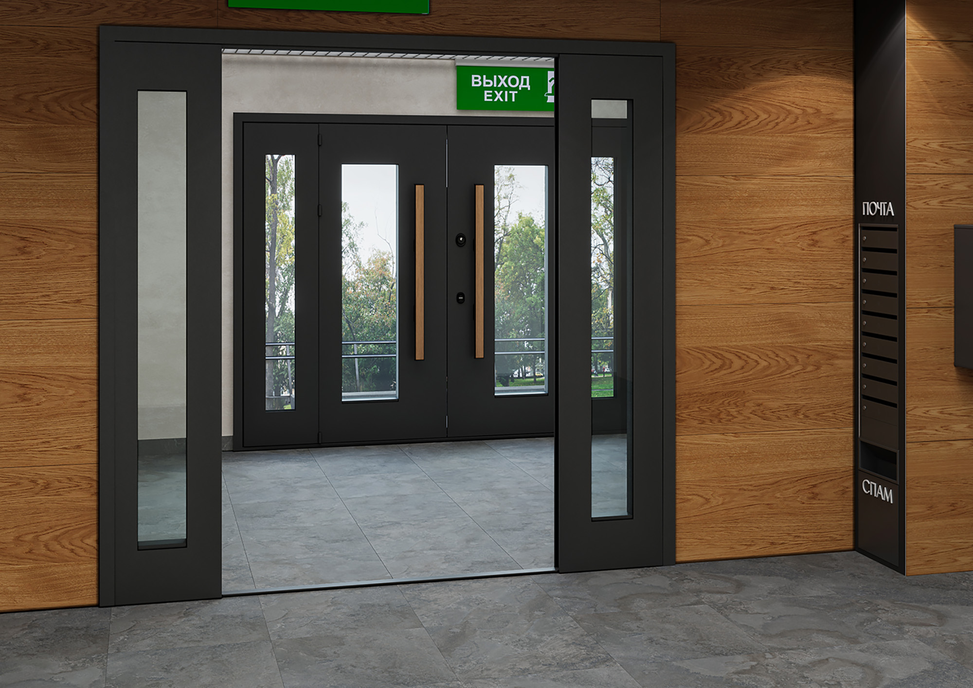 Керамогранит Старо Oslo Smoke Antislip 60x120 серый