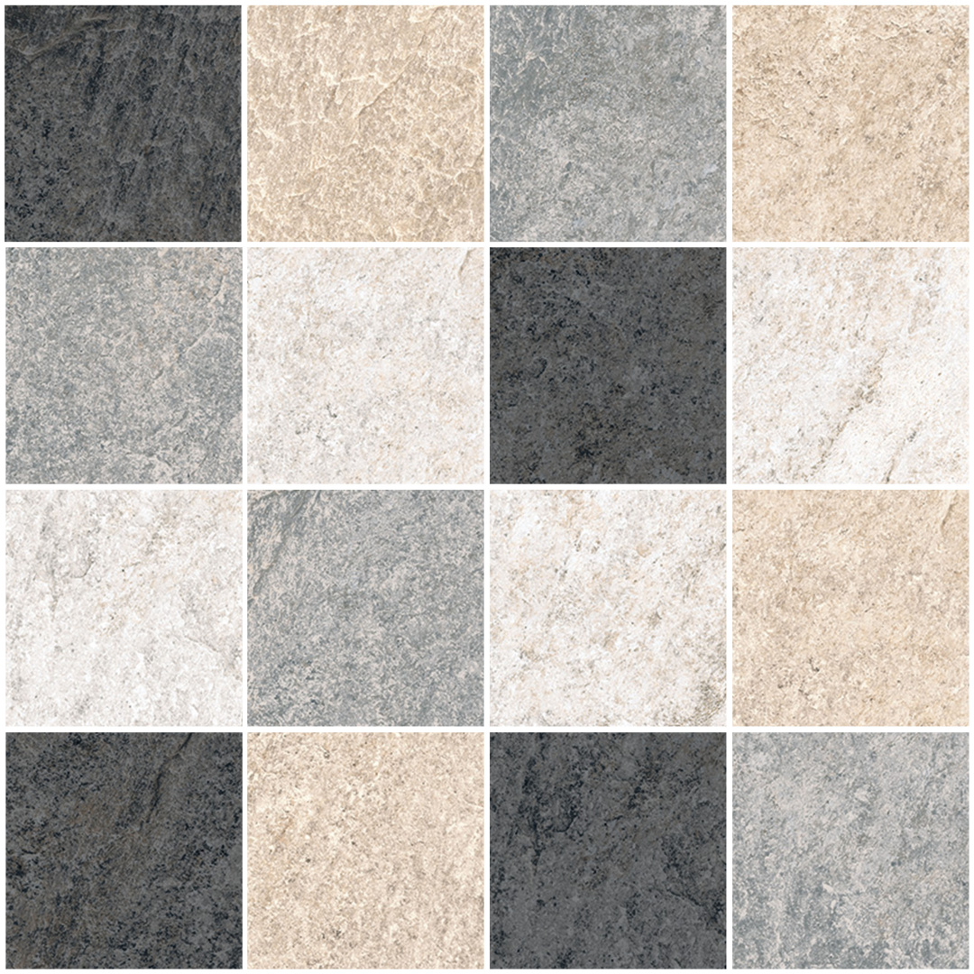 Мозаика Vitra Quarstone Микс R10B 30x30 матовый