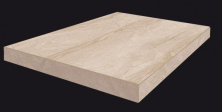 Ступень угловая левая ColiseumGres Venezia Bianco 33x45