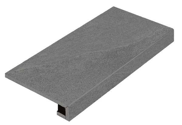Ступень фронтальная Italon Contempora Carbon 33x120