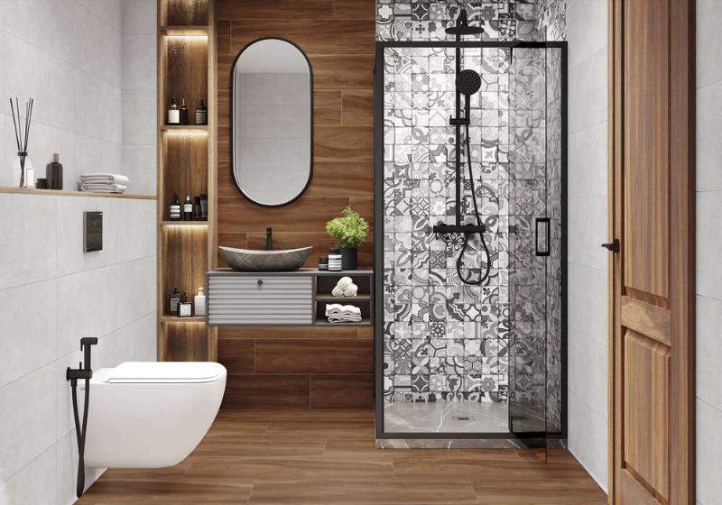 Керамическая плитка Alma Ceramica Velvet TWU93VLT17R 30x90