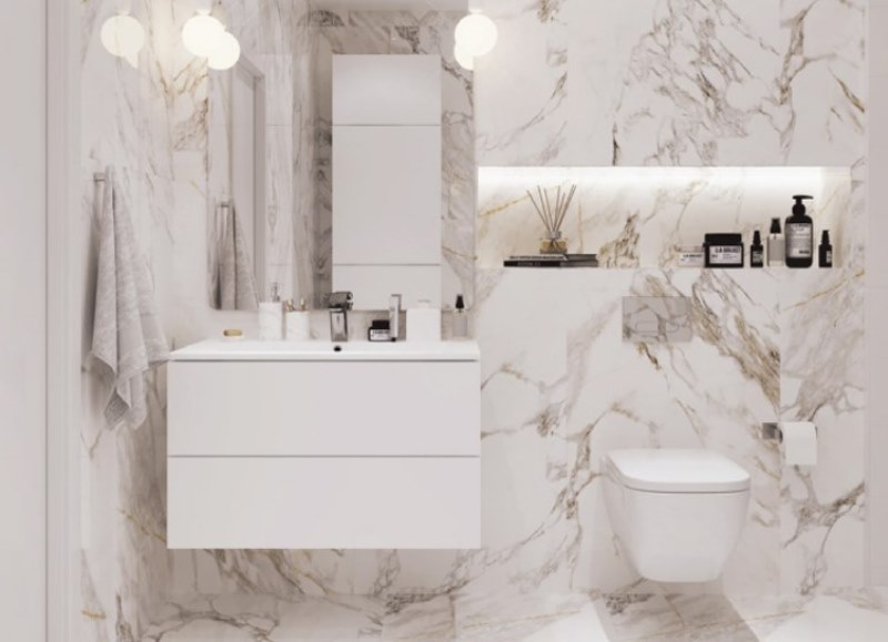 Керамогранит Старо Swizer White Polished 60x120 белый