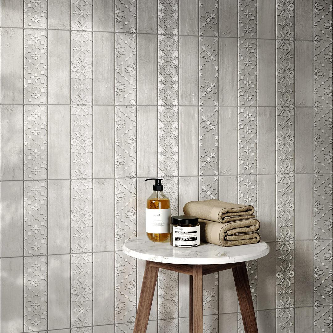 Керамическая плитка Kerama Marazzi 9047 Шеннон серый матовая 8,5x28,5
