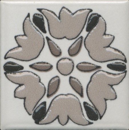 Вставка Kerama Marazzi Анвер 4 серый 4.85x4.85 OS\A178\21052