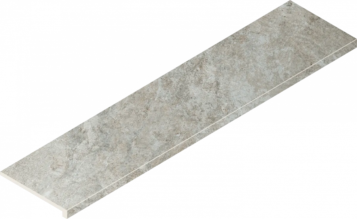 Ступень Италон Магма Сильвер фронтальная 620070002977 серый 33x120