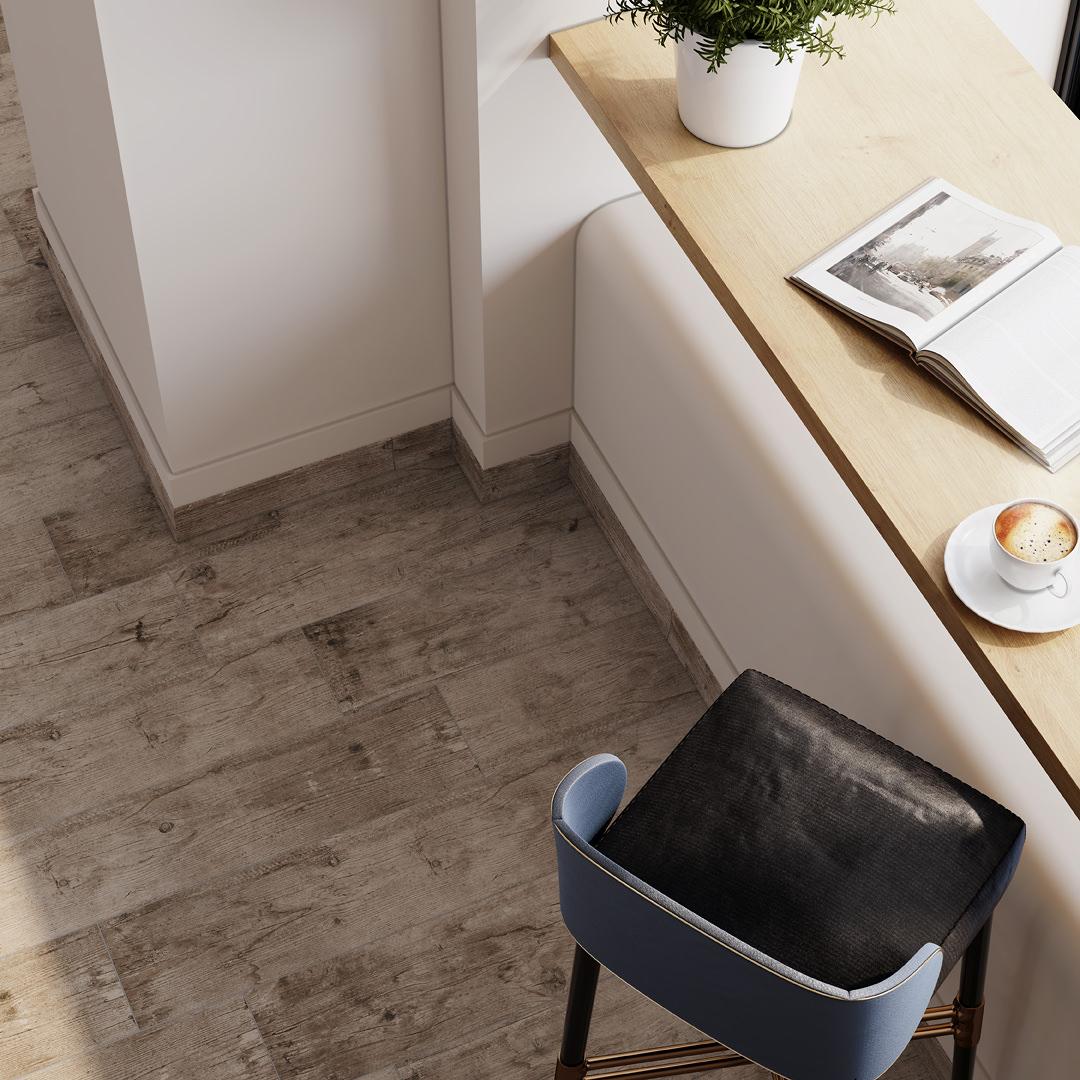 Керамогранит Kerama Marazzi DL700700R Антик Вуд серый обрезной 20x80