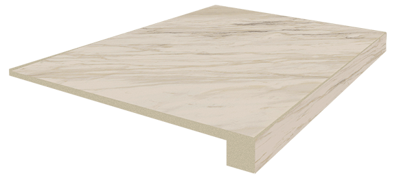 Ступень фронтальная ColiseumGres Portofino Bianco 33x90