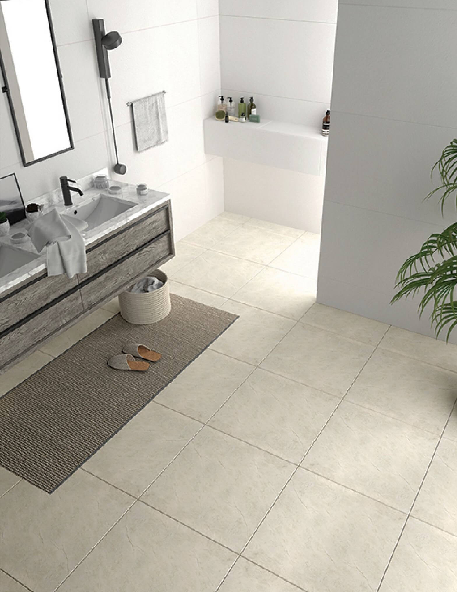 Керамогранит Goldis Tile Marbella Ivory N9BA0ZQADPJ1MS бежевый 60x60