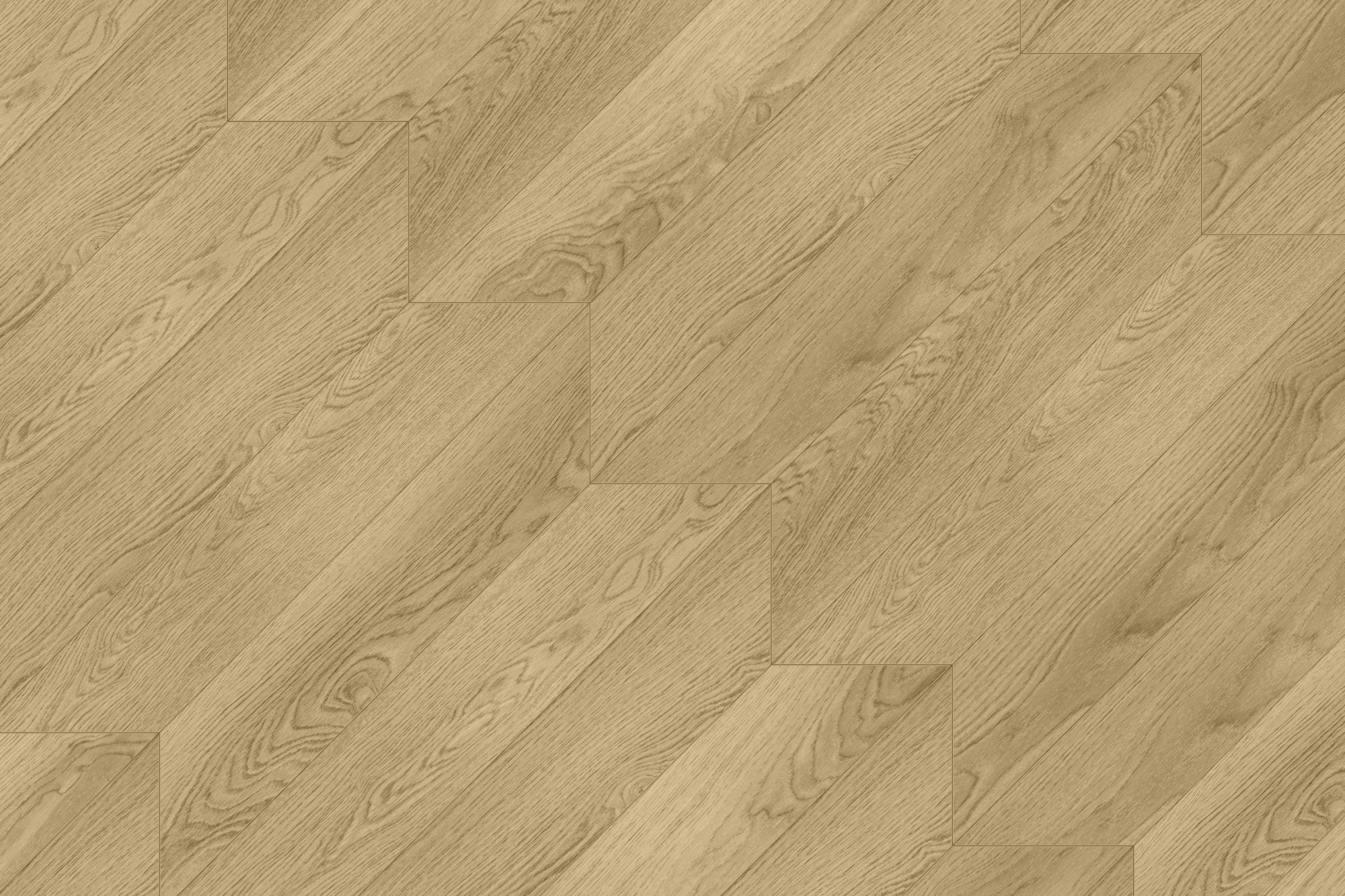 Кварцвиниловая плитка Aqua Floor Chevron Premium (Parquet) AF7015CVR 690x120 Дуб селект Светлый замковый кварц винил напольный