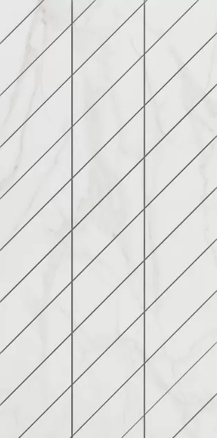 ФальшмозаикаEstima SM01 Ametis Supreme Platinum Corner Right 29.8x59.8 белый непол.