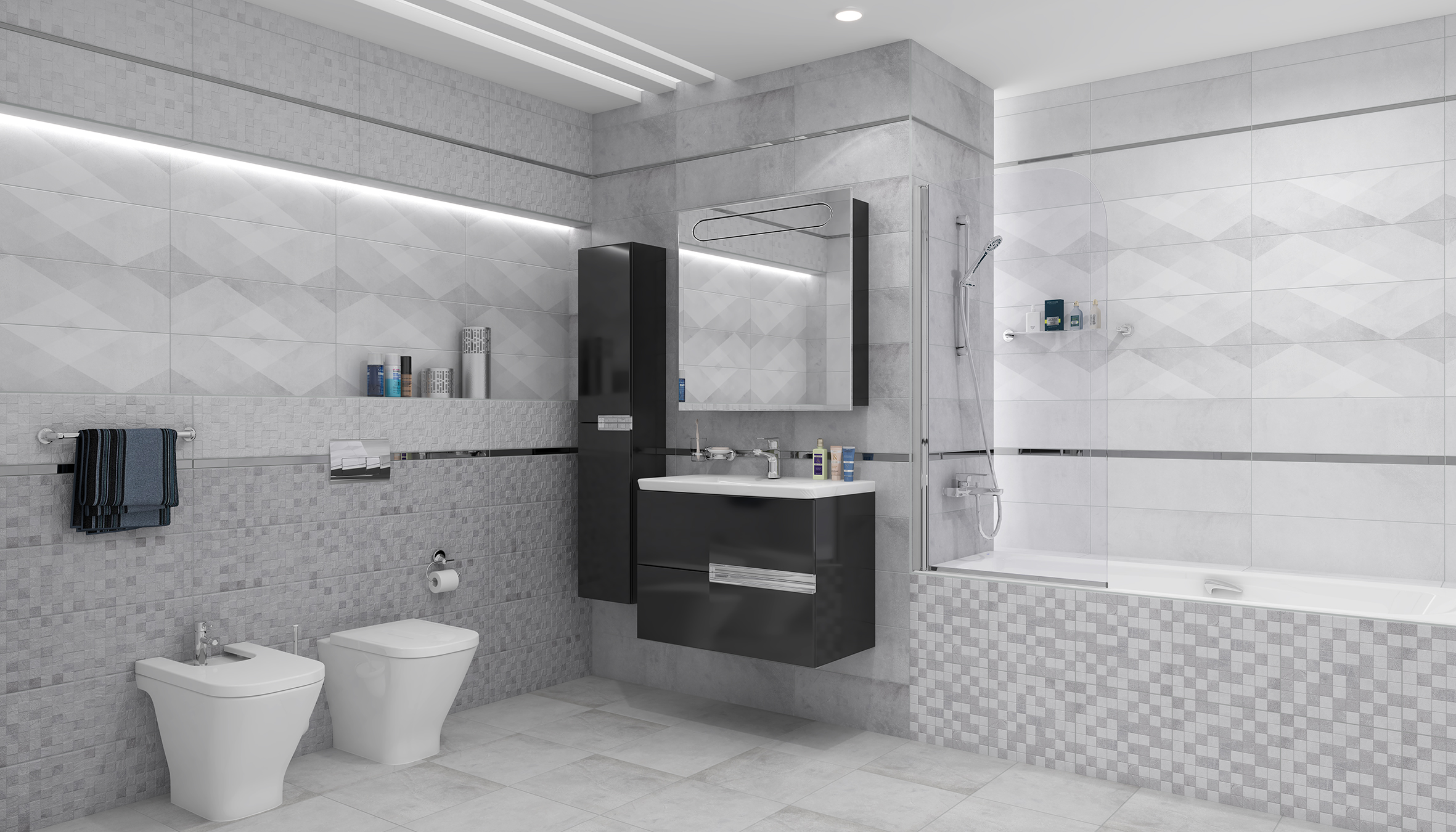 Мозаика (MZR-1) Laparet Mizar 30x30 матовый