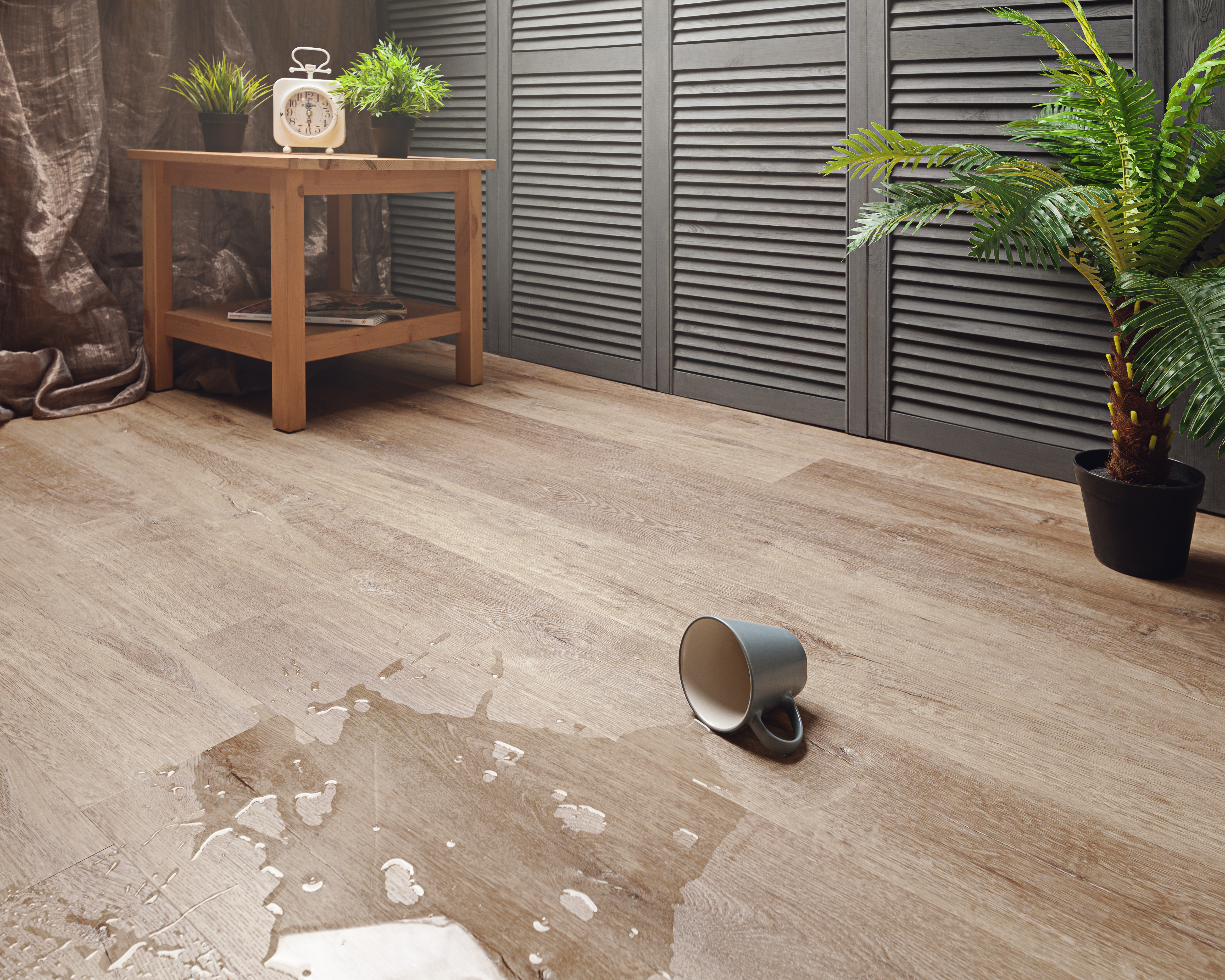 Кварцвиниловая плитка Aqua Floor RealWood Glue AF6033 Glue 1219.2x177.8 Дуб Темный замковый кварц винил напольный