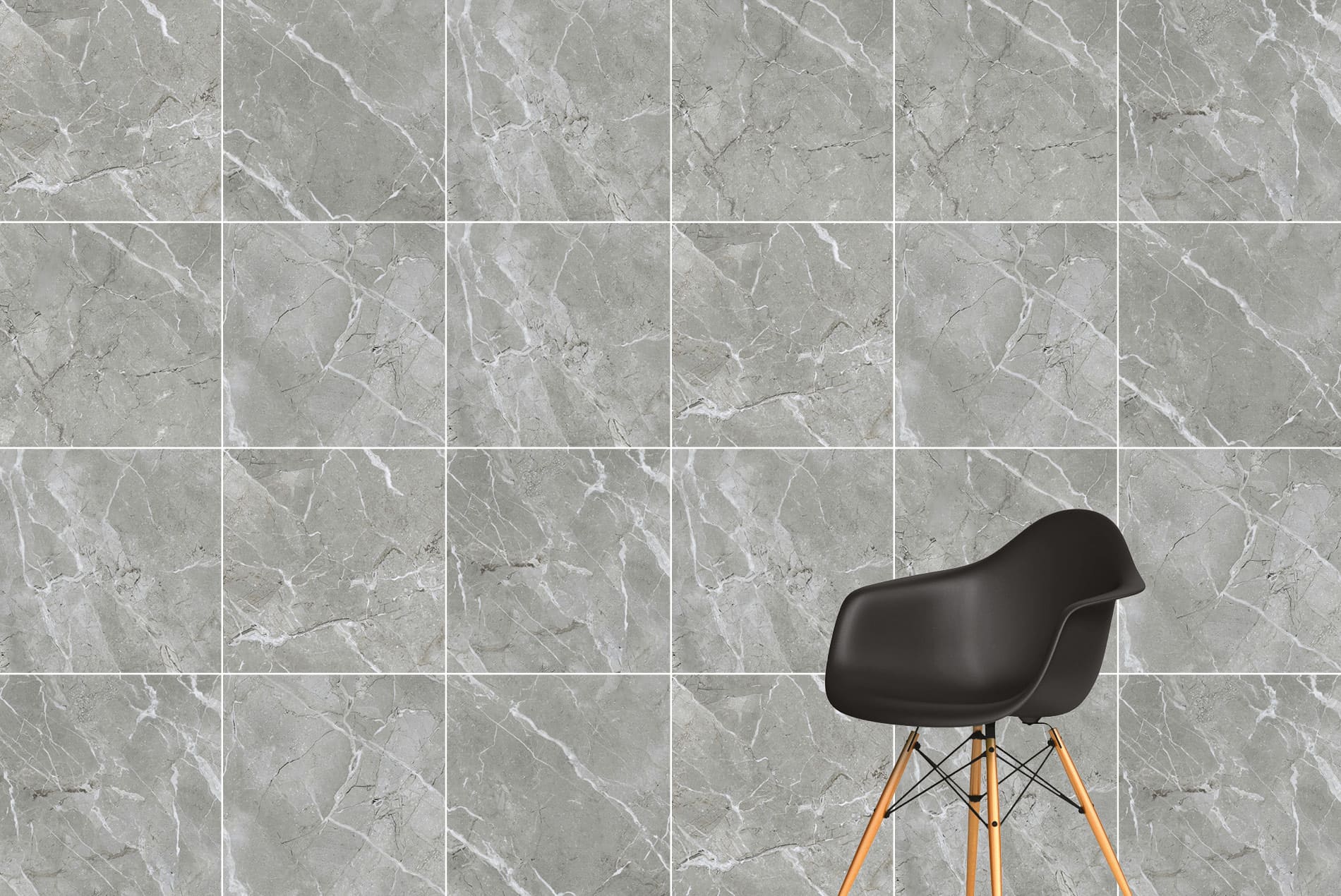 Керамогранит Vitra SilkMarble Порто Неро R9 K947790R 60x60