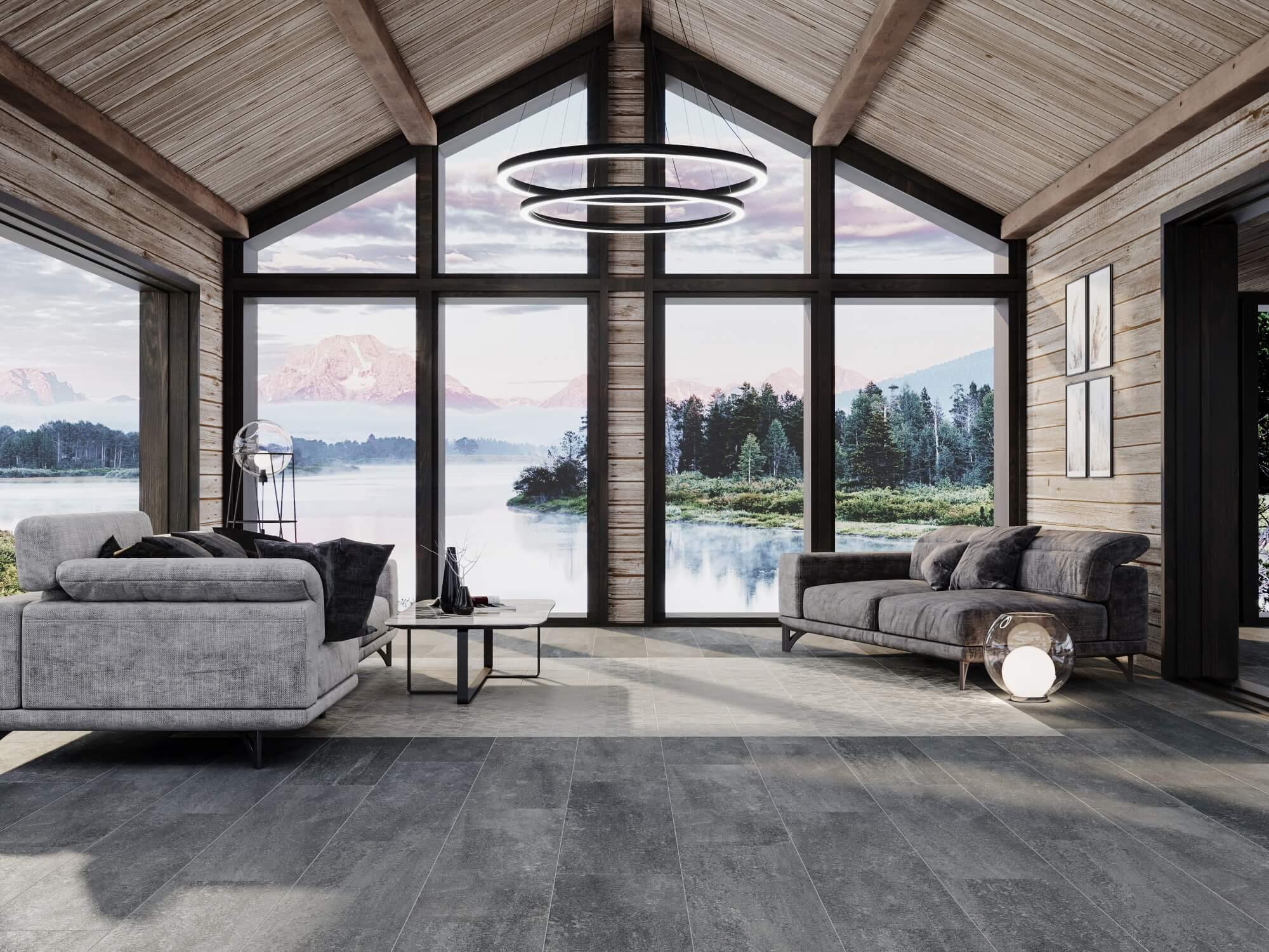 Мозаика Керама Марацци SBM014\DD204020 Про Нордик серый темный мозаичный 30х30