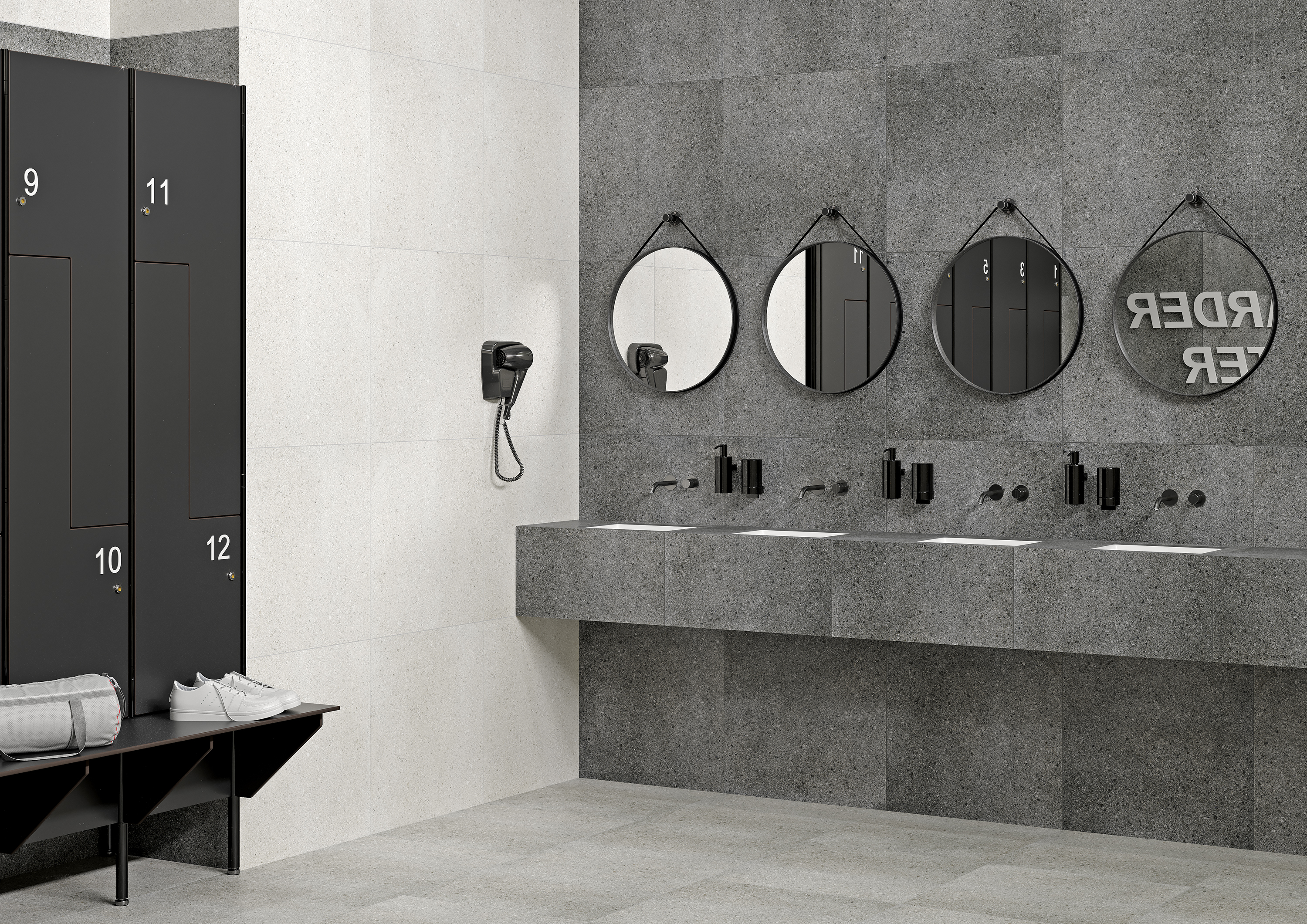 Керамогранит Grasaro Granito Anthracite 60x60 G-1153/MR/600x600x10