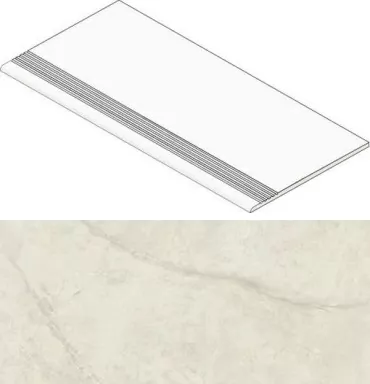 Ступень Marvel Calacatta Perla Gradino Matt AGHJ 30x60