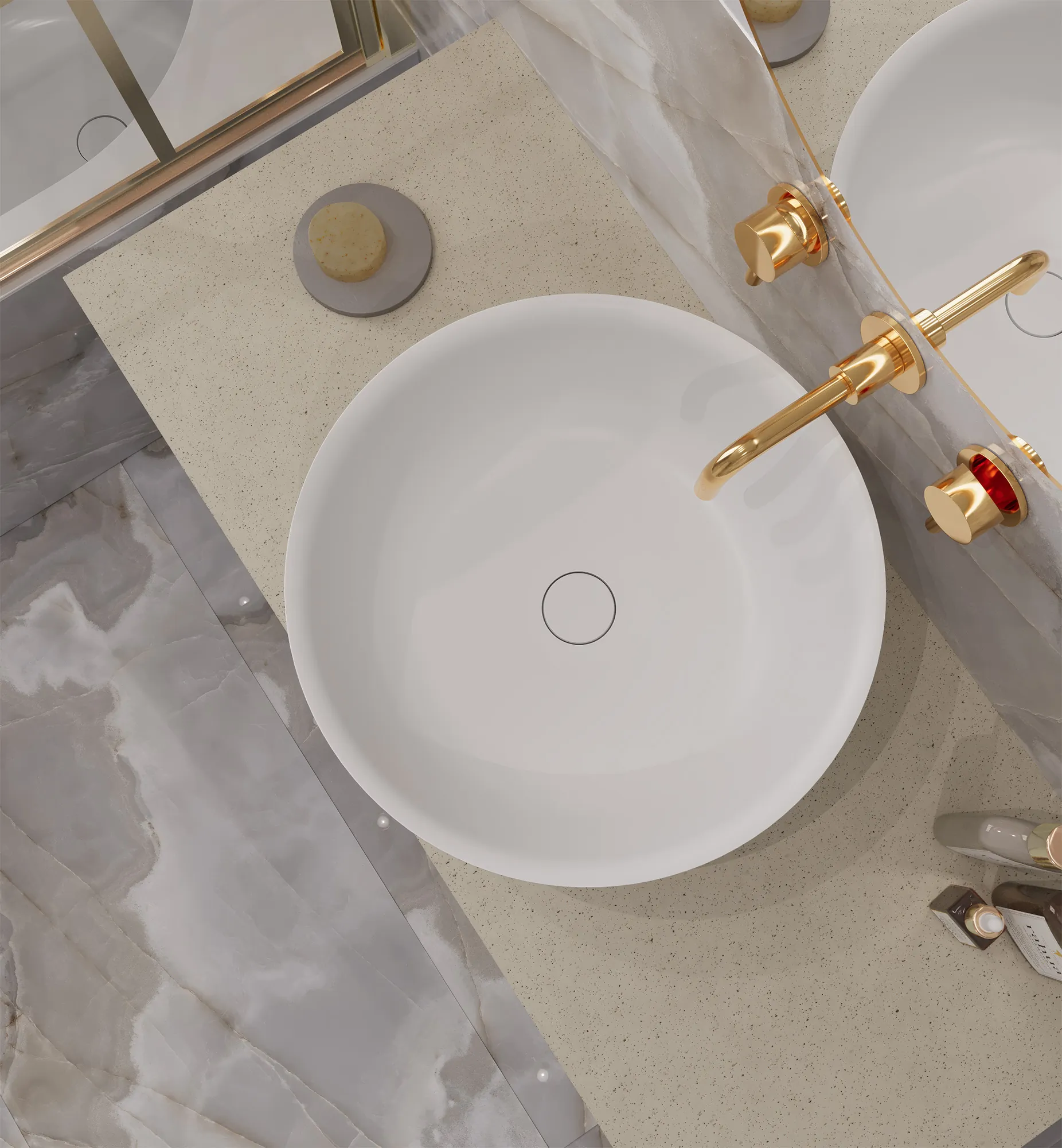 Керамогранит Аркадия Керамика RT6008-A Rex Onyx Blue Matt Rustic 60x60 голубой