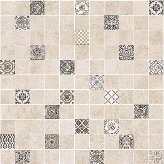 Декор Lasselsberger Астрид мозаика кофейный 30x30