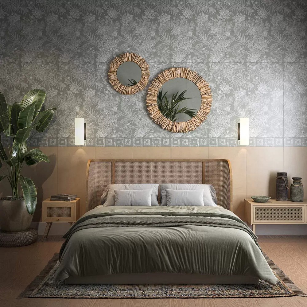 Керамическая плитка Kerama Marazzi KM6012B0211R Таделакт бежевый светлый матовый структура обрезной 60x119.5