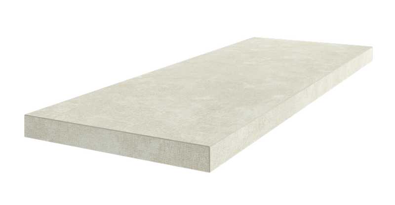 Ступень угловая правая ColiseumGres Malpensa White 33x90