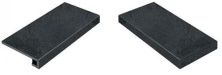 Ступень угловая правая Italon Materia Titanio 33x45
