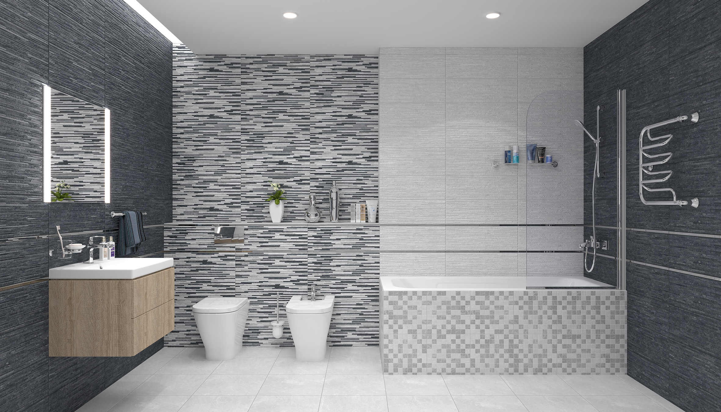 Керамогранит Laparet Alcor серый 40x40 матовый