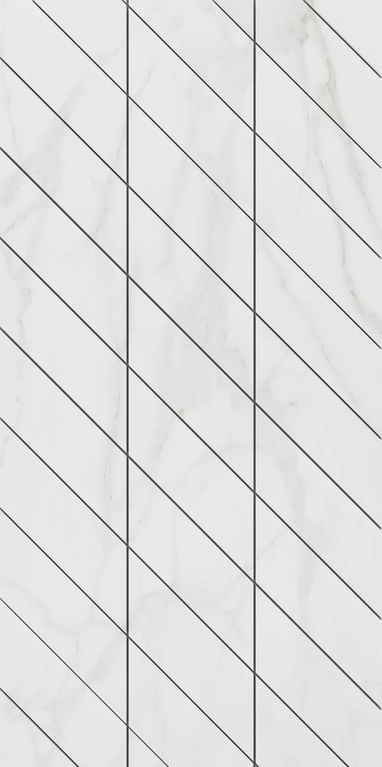 Фальшмозаика Estima SM02 Ametis Supreme Gold Corner Left 30x60 кремовый полир.