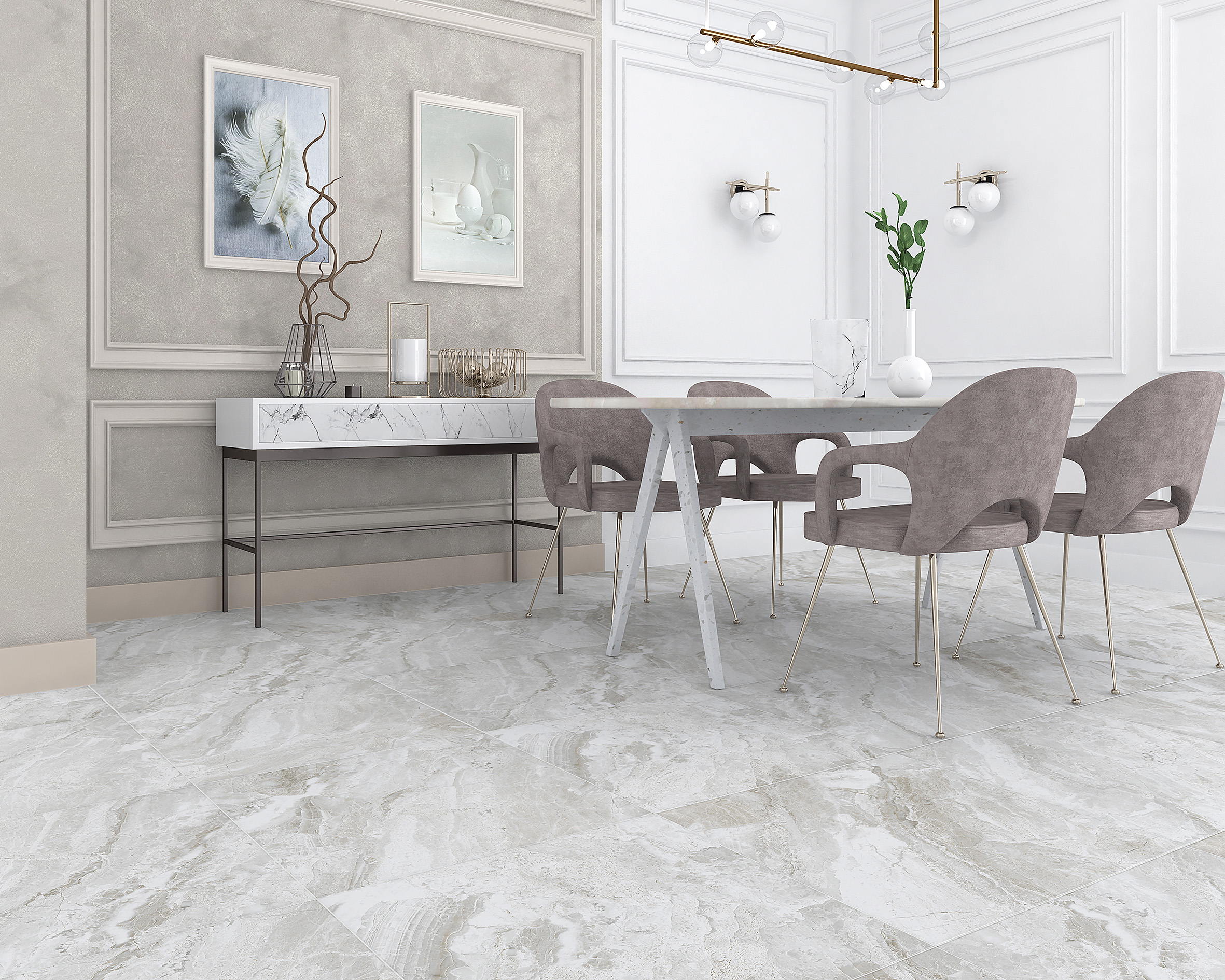 Керамогранит (SG645020R) Laparet Irida коричневый обрезной 60x60 матовый