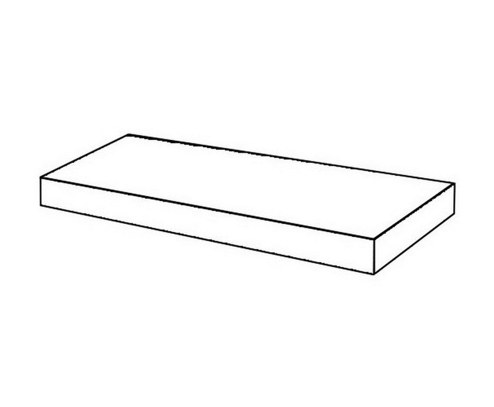 Ступень угловая правая Italon Genesis Jupiter Silver 33x60