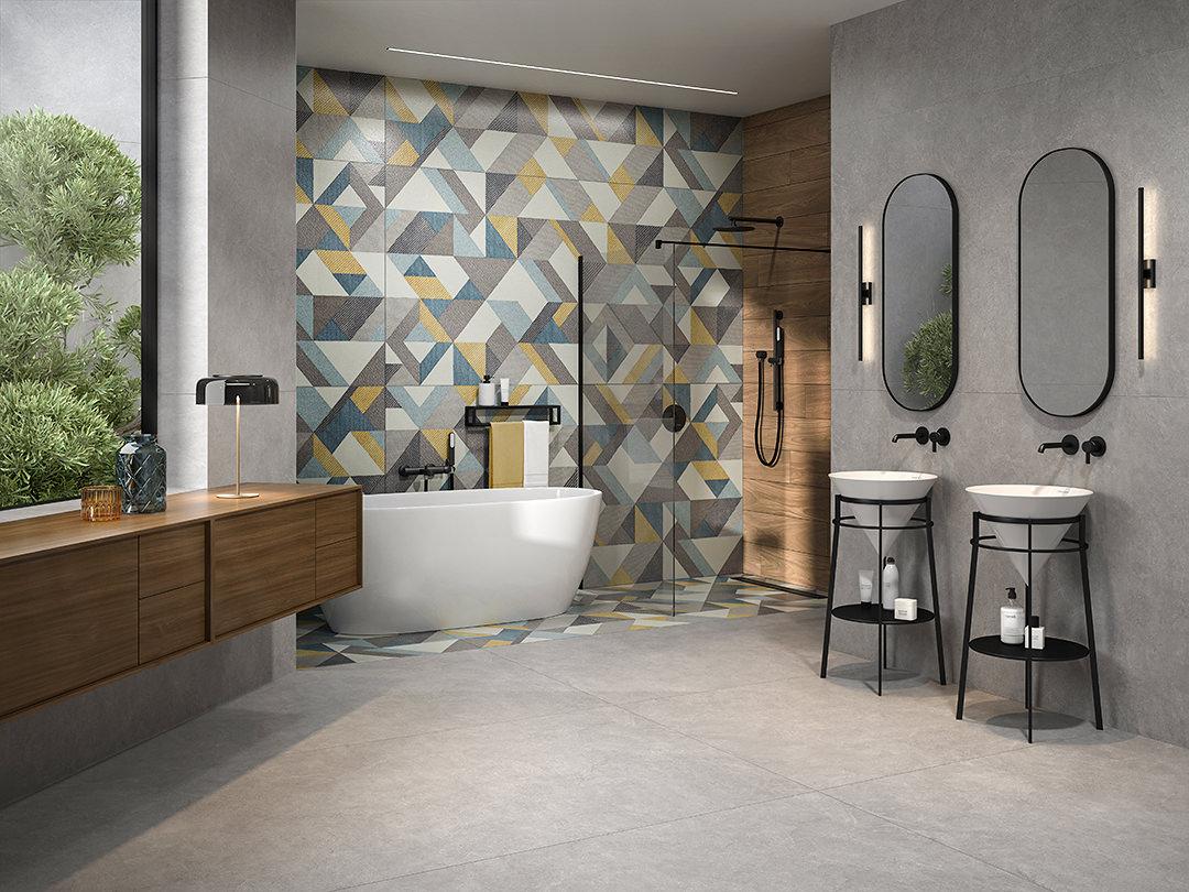 Керамогранит Kerama Marazzi Про Стоун чёрный обрезной 60x60 DD600720R