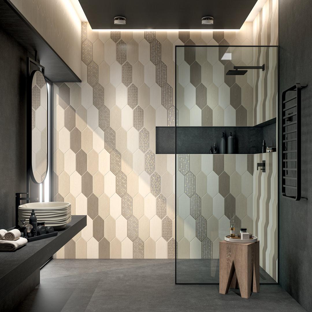 Керамическая плитка Kerama Marazzi Монтиш бежевый матовый 14x34 35017