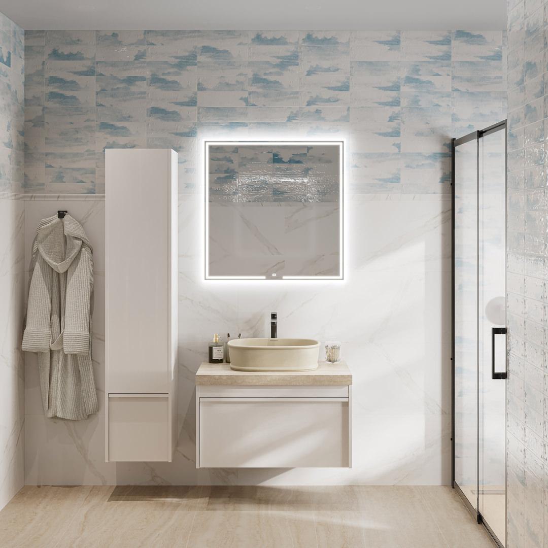 Керамическая плитка Kerama Marazzi 9038 Тракай бежевый светлый глянцевая 8,5x28,5
