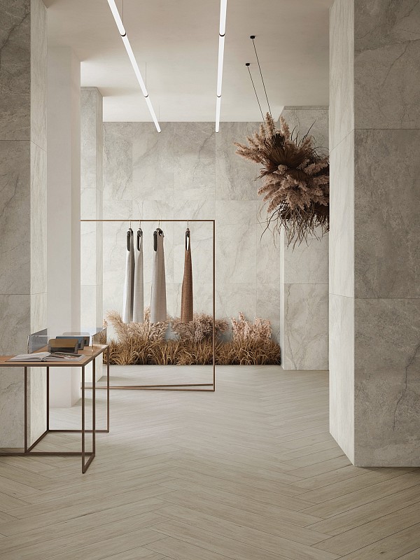 Керамогранит Vitra OakWood Греж R10A K947908R 20x120