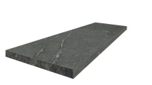 Ступень угловая левая ColiseumGres Lugano Graphite 33x90