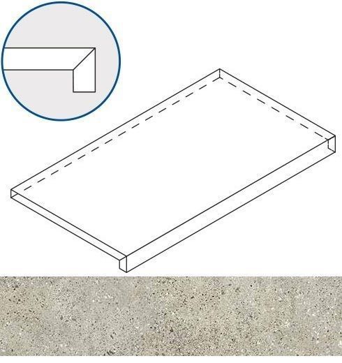 Ступень фронтальная Italon SkyLine X2 Cloud X2 33x60