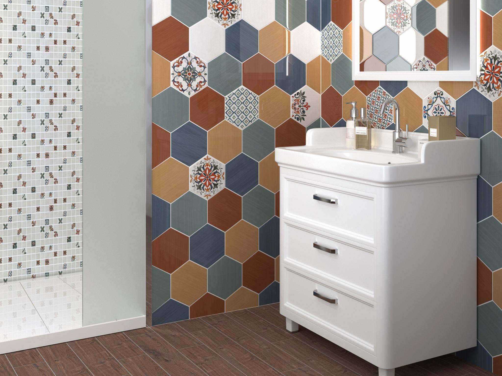 Декор Kerama Marazzi MM880B Макарена мозаичный 20x30