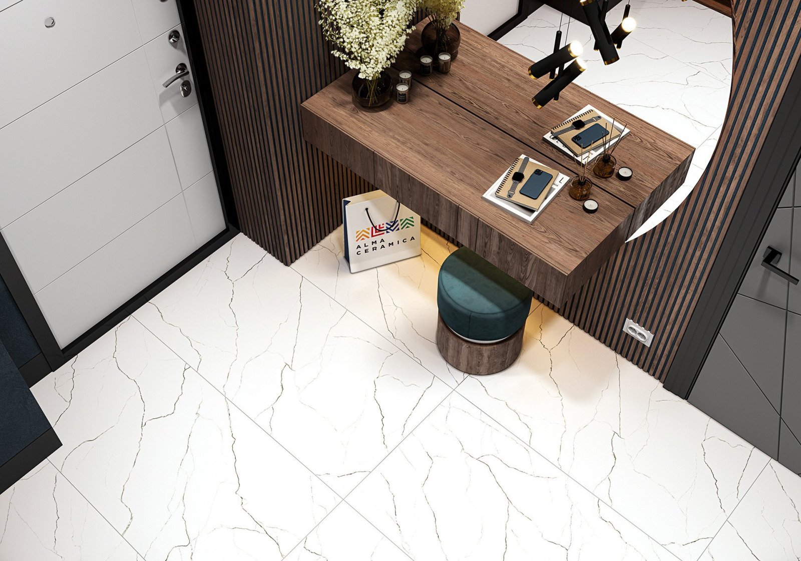 Керамогранит Alma Ceramica Emotion GFA57EMT70L 57x57