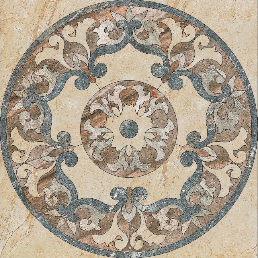 Декор Genesis Beige 120x120 K-101/SR/d01-cut/1200x1200x10