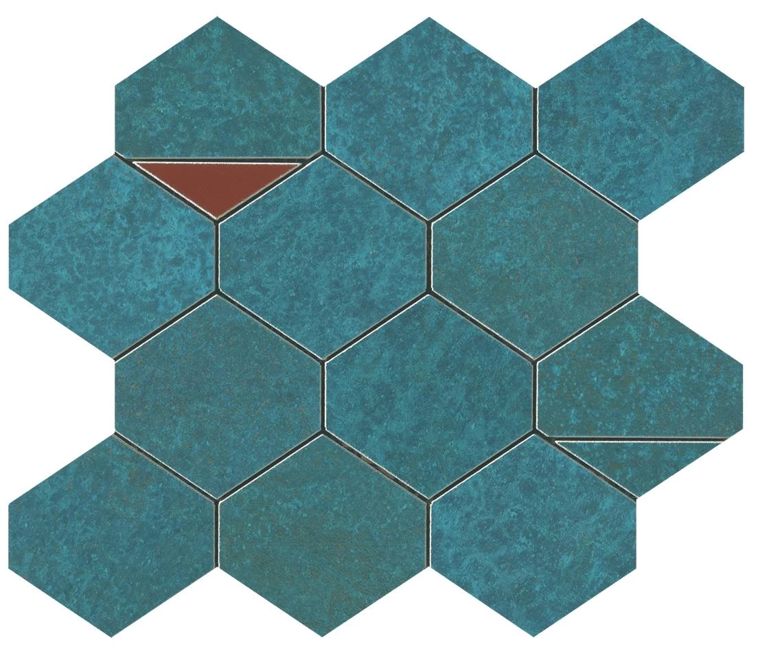 Мозаика Atlas Concorde Blaze Verdigris Nest 29.4x25.8 9BNV