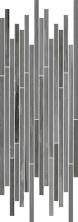 Декор Italon Charme Advance Palissandro Dark Strip 26x75
