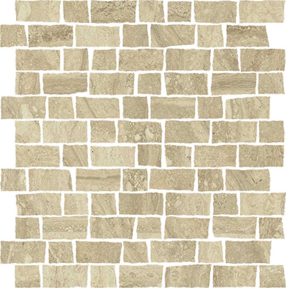 Мозаика Italon Charme Advance Travertino Romano Raw 30x30