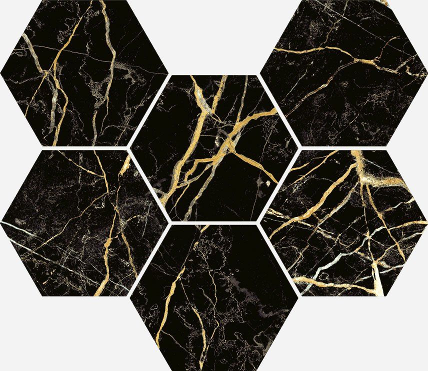 Мозаика Italon Charme Extra Laurent Hexagon 25x29