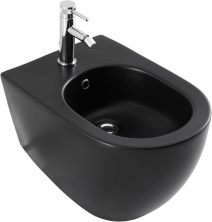 Биде подвесной Allen Brau Reality 4.32008.31 черный матовый