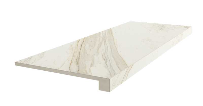 Ступень фронтальная ColiseumGres Trevi White 33x90