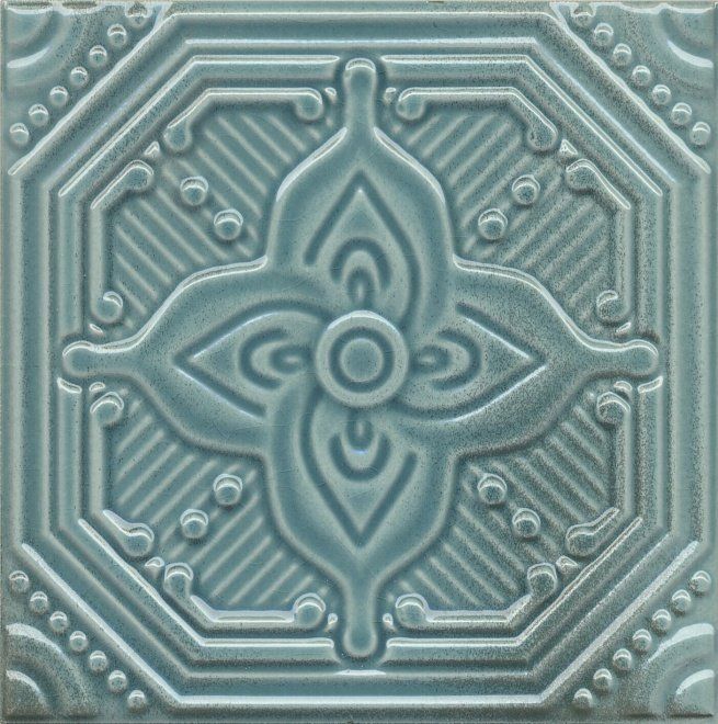 Декор Kerama Marazzi SSA004 Салинас лазурный 15x15
