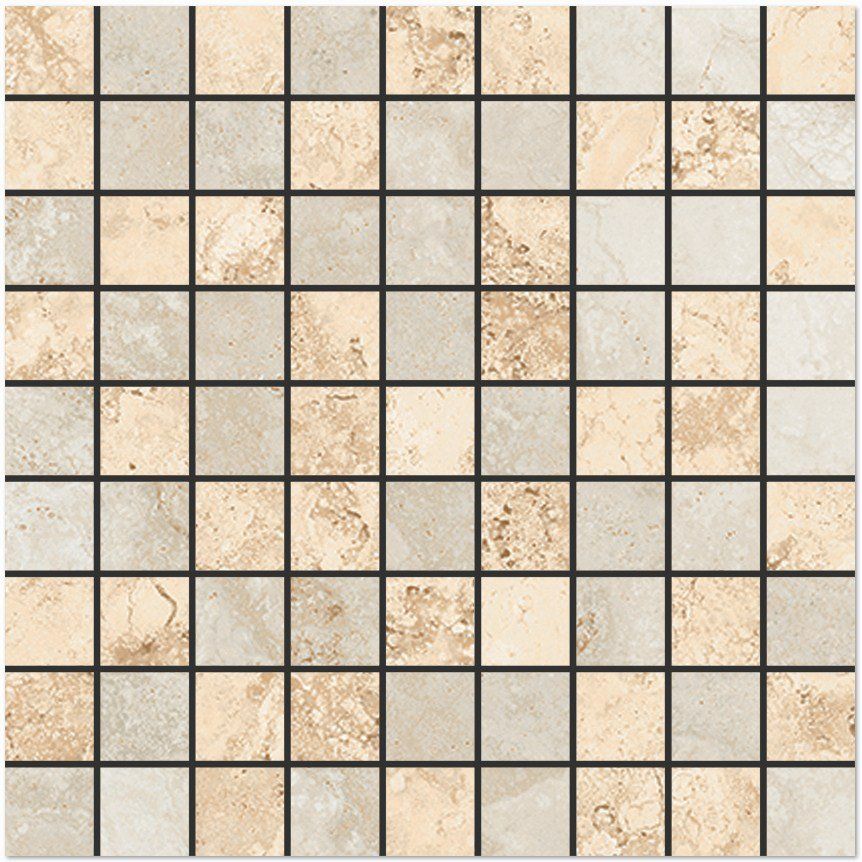 Мозаика Shakespeare Mix Beige-Light Grey 30x30 K-4001(4003)/SR/m01/300x300x10