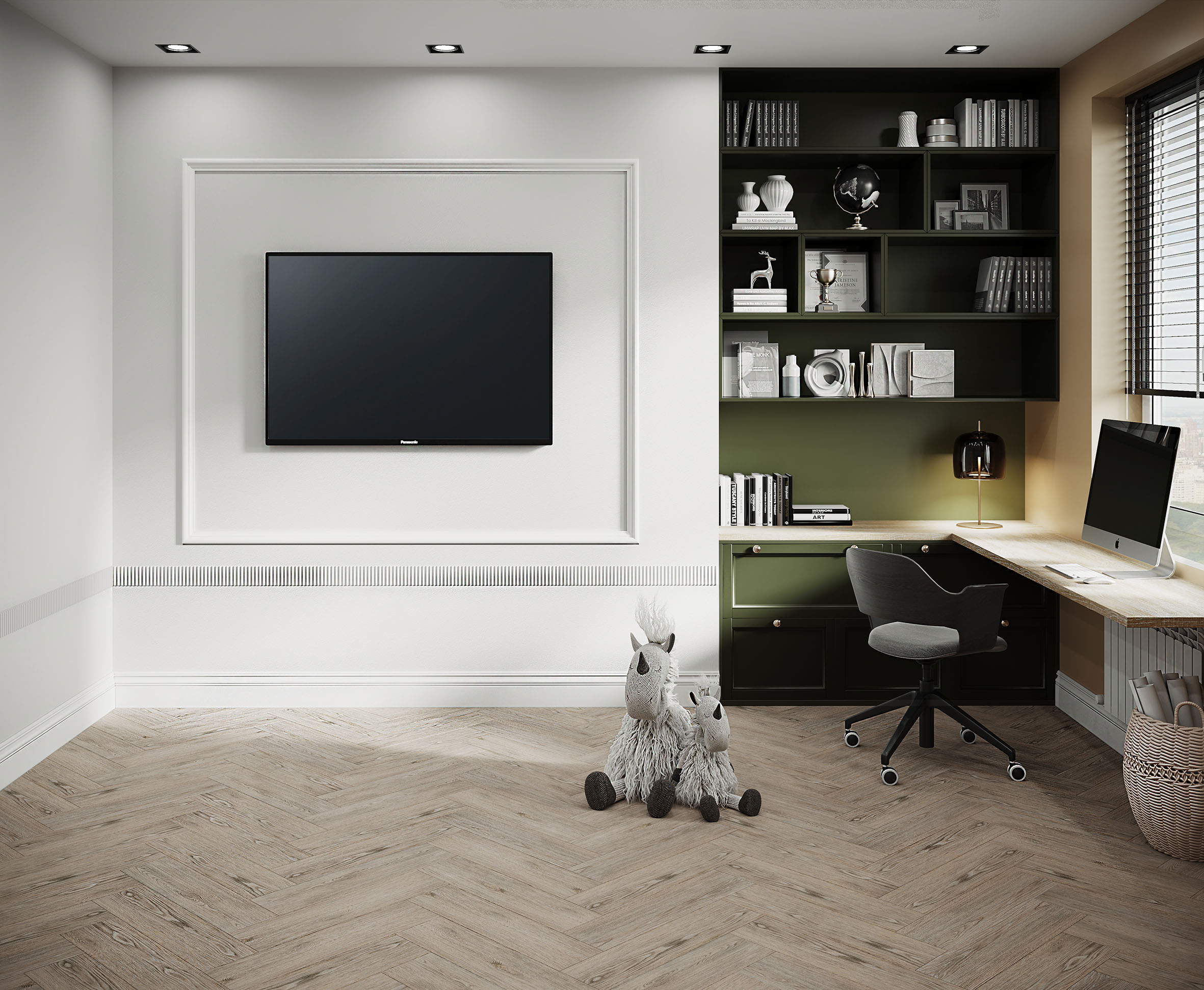 Керамогранит (OK 0054) Laparet Oak янтарный 15x60 матовый